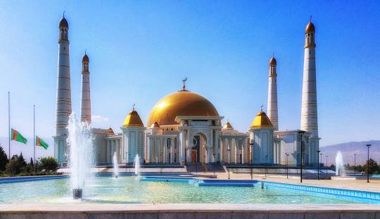 Mosquée de Gypjak au turkménistan